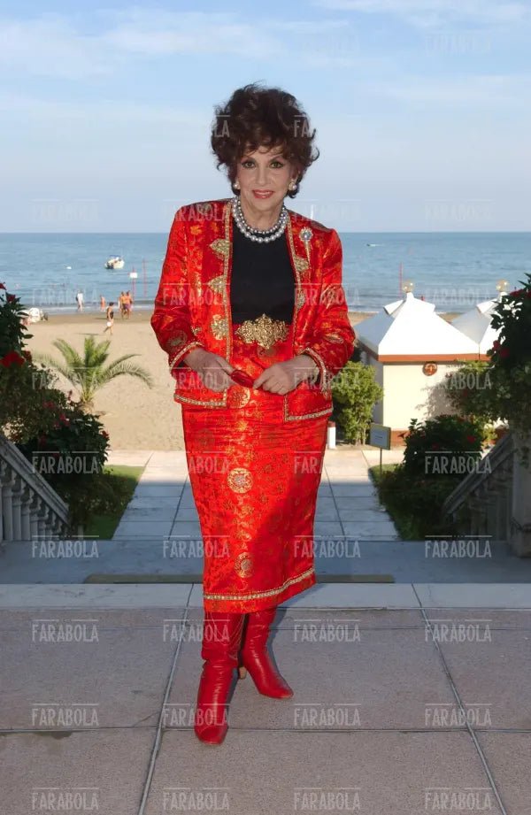 Gina Lollobrigida, Festival di Venezia, 2003 - Farabola Immagine digitale