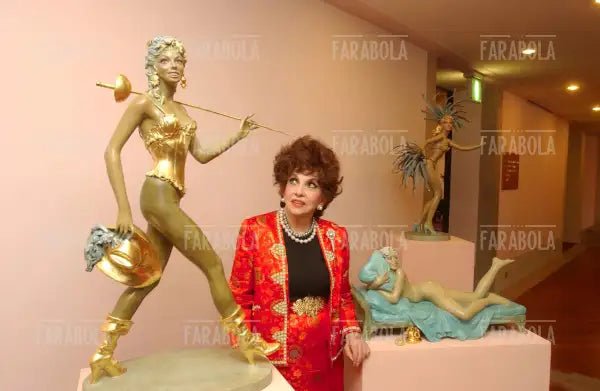 Gina Lollobrigida, Festival di Venezia, 2003 - Farabola Immagine digitale
