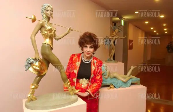 Gina Lollobrigida, Festival di Venezia, 2003 - Farabola Immagine digitale