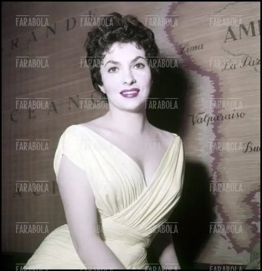 Gina Lollobrigida, Milano, 1955 - Farabola Immagine digitale