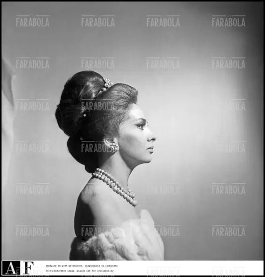 Gina Lollobrigida, Parigi, 1965 - Farabola Immagine digitale