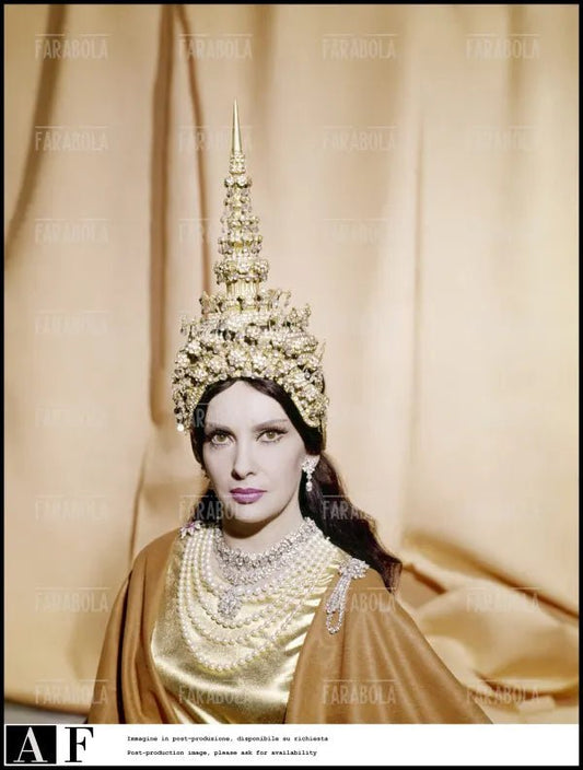 Gina Lollobrigida, Parigi, 1965 - Farabola Immagine digitale