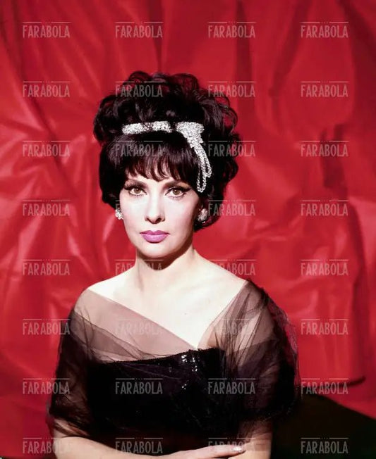 Gina Lollobrigida, Parigi, 1965 - Farabola Immagine digitale