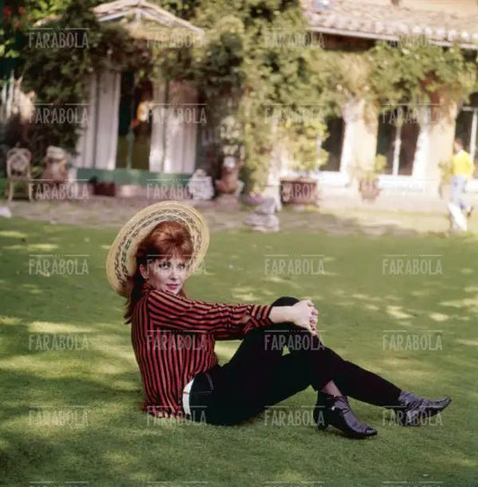 Gina Lollobrigida, Roma, 1967 - Farabola Immagine digitale