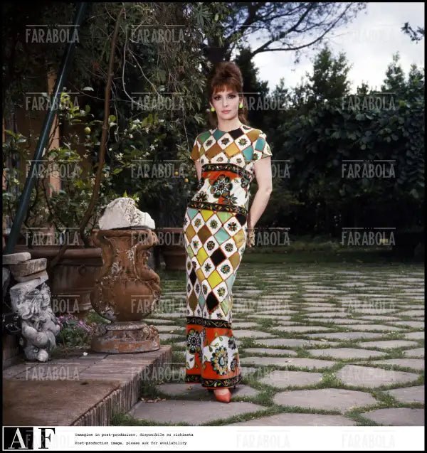 Gina Lollobrigida, Roma, 1967 - Farabola Immagine digitale