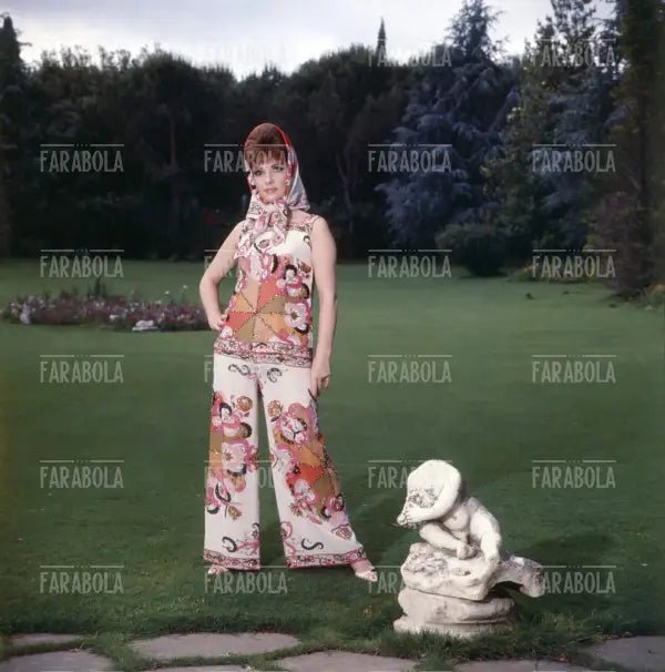 Gina Lollobrigida, Roma, 1967 - Farabola Immagine digitale
