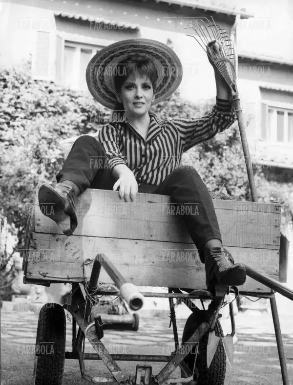 Gina Lollobrigida, Roma, 1967 - Farabola Immagine digitale