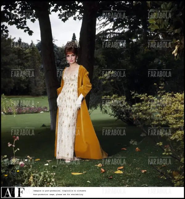 Gina Lollobrigida, Roma, 1967 - Farabola Immagine digitale