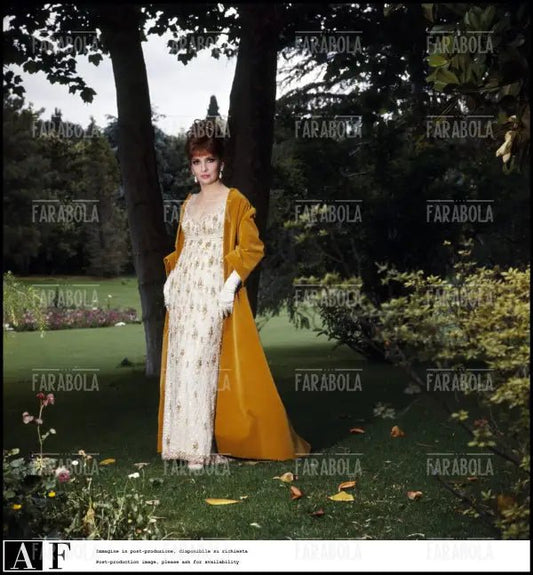 Gina Lollobrigida, Roma, 1967 - Farabola Immagine digitale