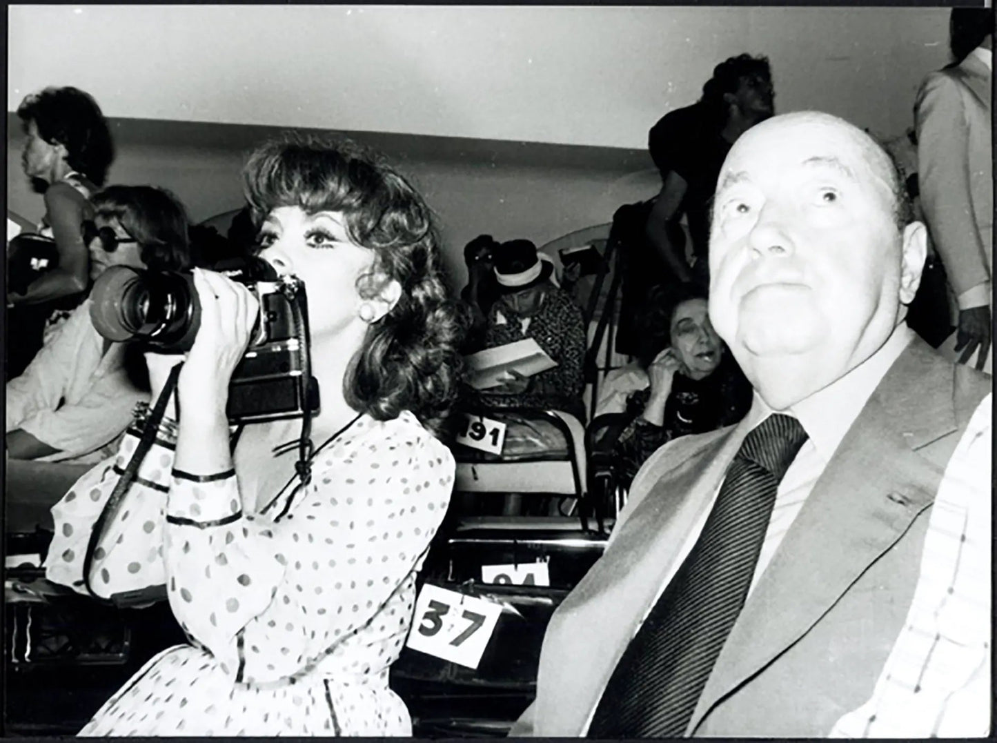 Gina Lollobrigida Sfilata Cardin 1978 Ft 36887 - Stampa 24x18 cm - Farabola Stampa ai sali d'argento