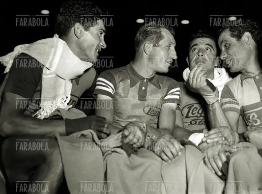 Gino Bartali al Velodromo Vigorelli, 1948 - Farabola Immagine digitale
