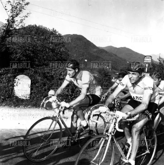 Gino Bartali e Fausto Coppi, Coppa Bernocchi, 1952 - Farabola Immagine digitale