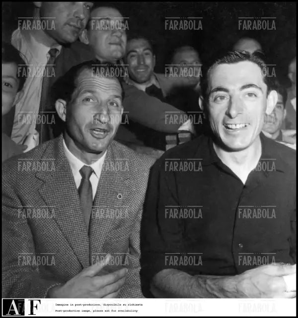 Gino Bartali e Fausto Coppi, Giro d'Italia, 1951 - Farabola Immagine digitale