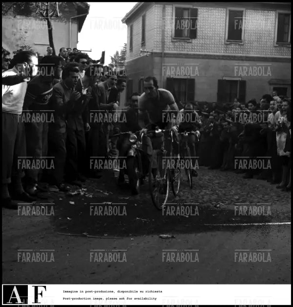 Gino Bartali e Fiorenzo Magni, Tre Valli Varesine, 1953 - Farabola Immagine digitale