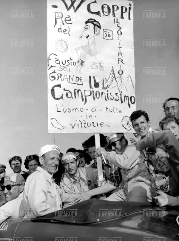 Gino Bartali, Giro d'Italia, 1955 - Farabola Immagine digitale
