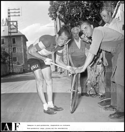 Gino Bartali, Tour de France, 1953 - Farabola Immagine digitale