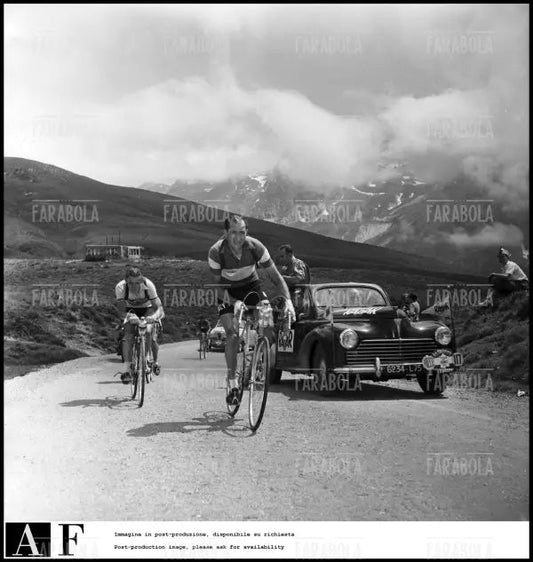 Gino Bartali, Tour de France, 1953 - Farabola Immagine digitale