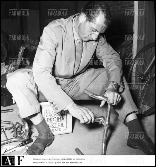 Gino Bartali, Tour de France, 1953 - Farabola Immagine digitale