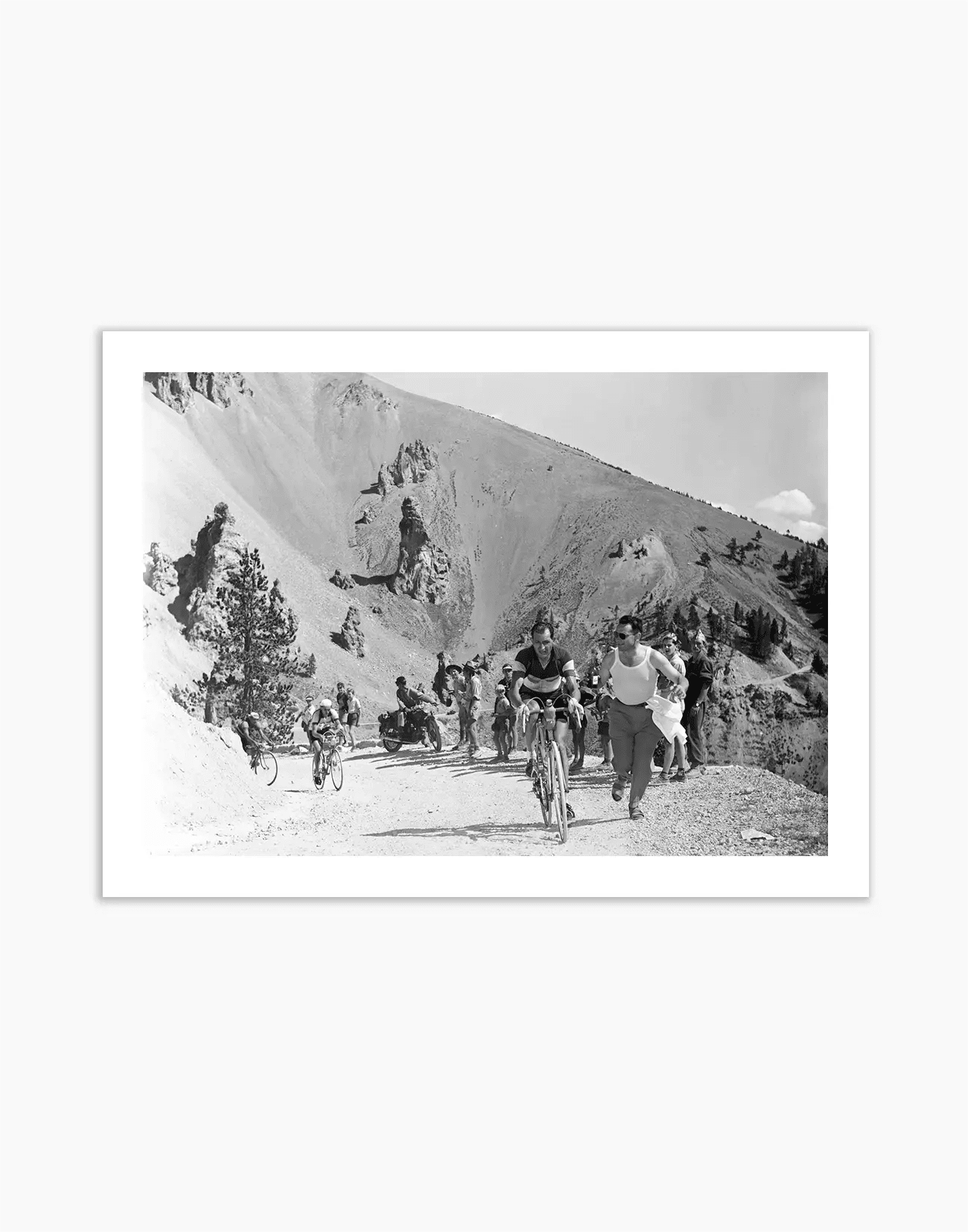 Gino Bartali, Tour de France 1953 - Farabola WhiteWall App Product