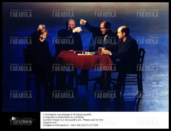 Giorgio Gaber, Dario Fo, Adriano Celentano, Antonio Albanese, 125 milioni di caz..te, 2001 - Farabola Immagine digitale