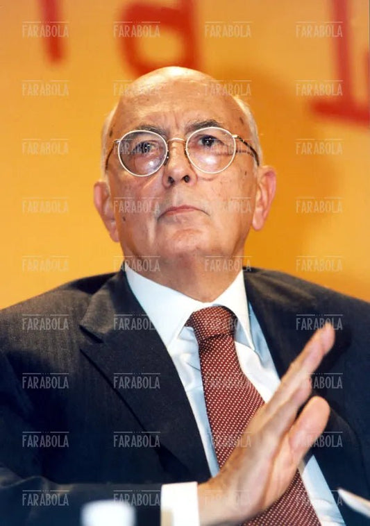 Giorgio Napolitano alla Festa de l'Unità, Modena, 1999 - Farabola Immagine digitale