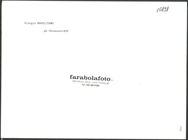 Giorgio Napolitano anni 90 Ft 37320 - Stampa 24x18 cm - Farabola Stampa ai sali d'argento