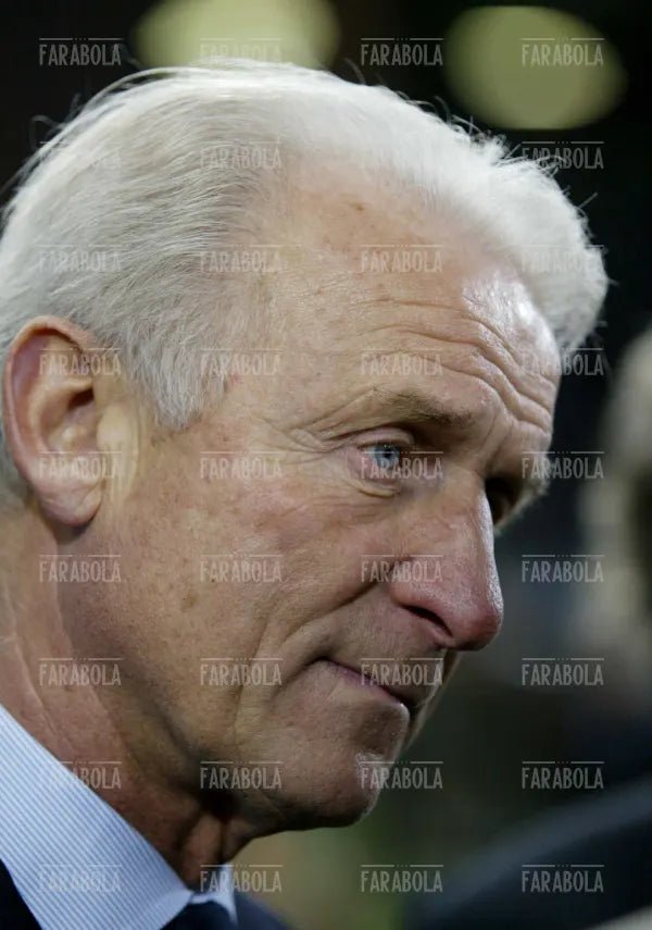Giovanni Trapattoni, amichevole Italia vs Spagna, 2004 - Farabola Immagine digitale