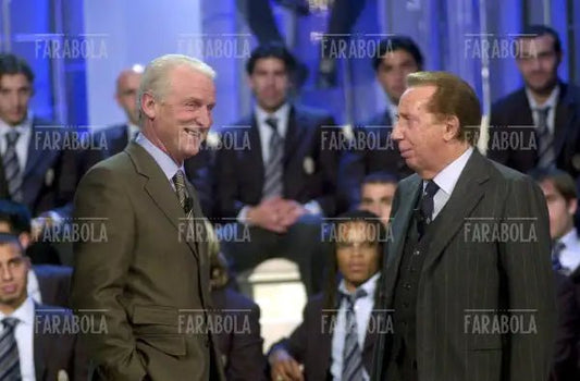 Giovanni Trapattoni e Mike Bongiorno, Una squadra per amico, 2003 - Farabola Immagine digitale