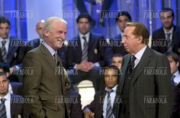 Giovanni Trapattoni e Mike Bongiorno, Una squadra per amico, 2003 - Farabola Immagine digitale