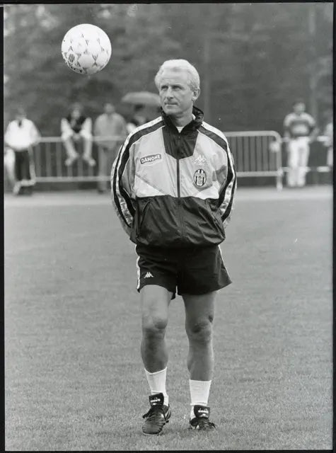 Giovanni Trapattoni Juventus 1992 - 1993 Ft 4518 - Stampa 24x18 cm - Farabola Stampa ai sali d'argento