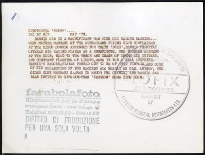 Giradischi degli anni 10 Ft 35846 - Stampa 21x15 cm - Farabola Stampa ai sali d'argento