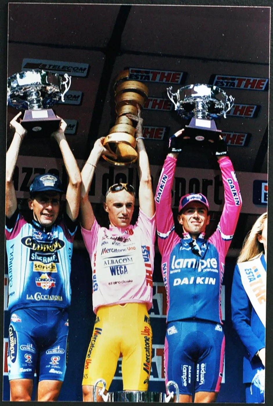 Giro d'Italia 2000 Stefano Garzelli Ft 2465 - Stampa 23x15 cm - Farabola Stampa digitale