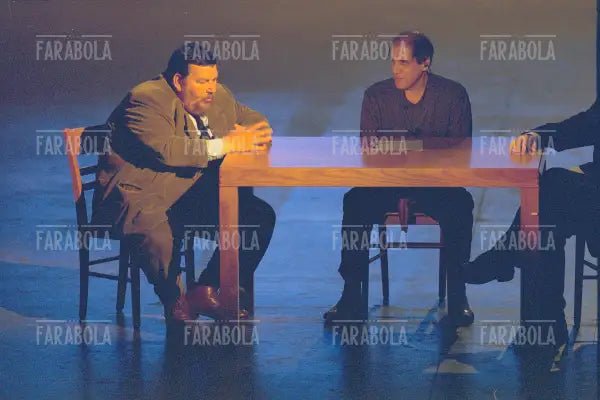 Giuliano Ferrara e Adriano Celentano, 125 Milioni di Caz...te, 2001 - Farabola Immagine digitale