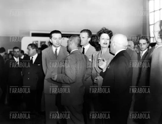 Giulio Andreotti a Cinecittà, 1948 - Farabola Immagine digitale
