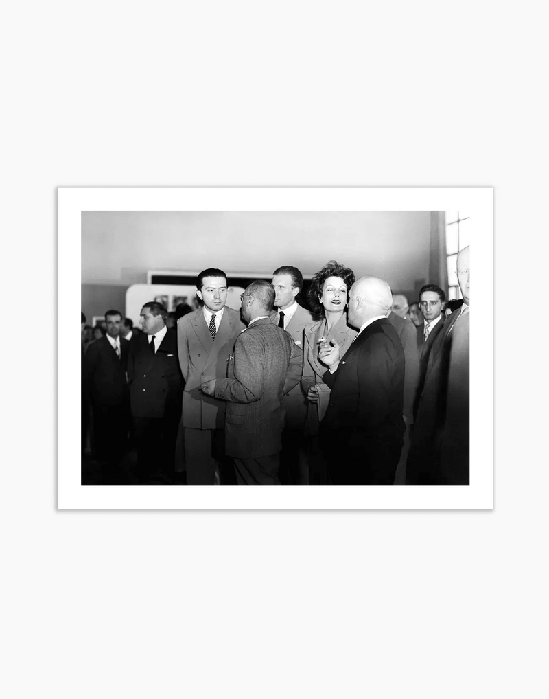 Giulio Andreotti a Cinecittà, Roma 1948