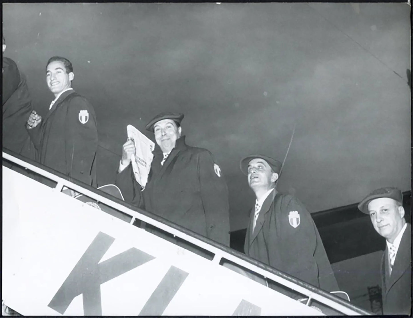 Giulio Onesti Olimpiadi Melbourne 1956 Ft 5386 - Stampa 24x18 cm - Farabola Stampa ai sali d'argento