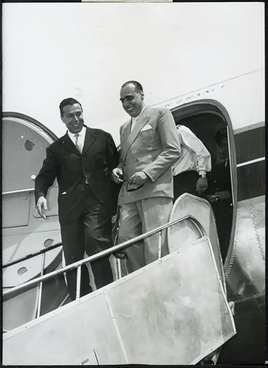 Giulio Onesti presidente Coni 1955 Ft 5380 - Stampa 13x18 cm - Farabola Stampa ai sali d'argento