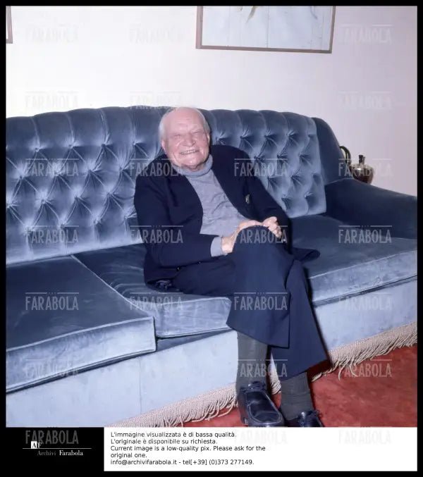 Giuseppe Ungaretti, anni 60 - Farabola Immagine digitale