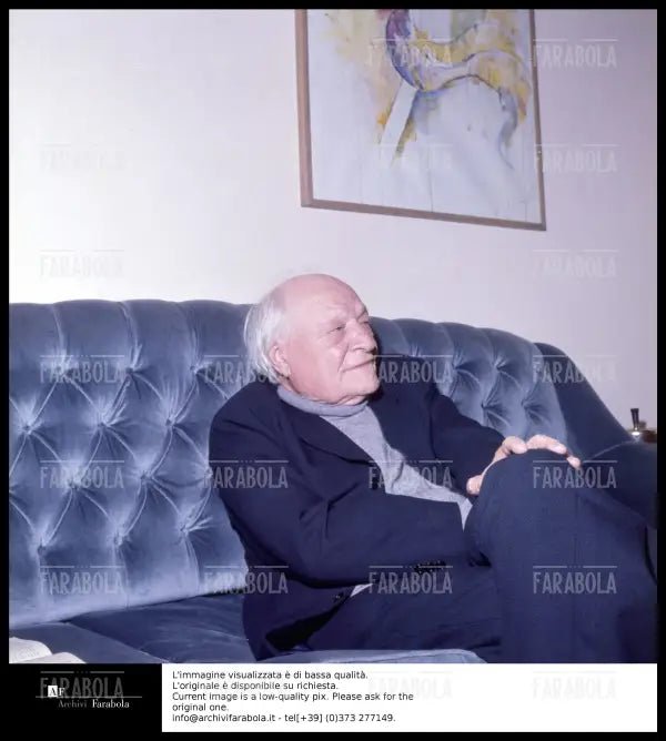 Giuseppe Ungaretti, anni 60 - Farabola Immagine digitale
