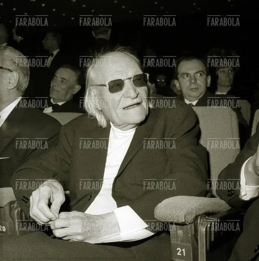 Giuseppe Ungaretti, Premi La Madonnina, Milano, 1970 - Farabola Immagine digitale