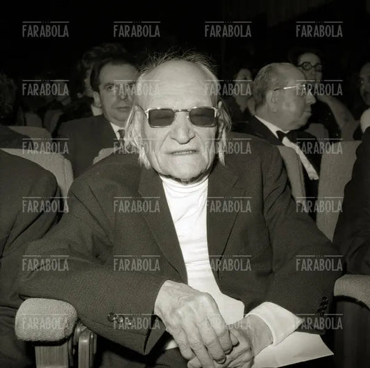 Giuseppe Ungaretti, Premi La Madonnina, Milano, 1970 - Farabola Immagine digitale