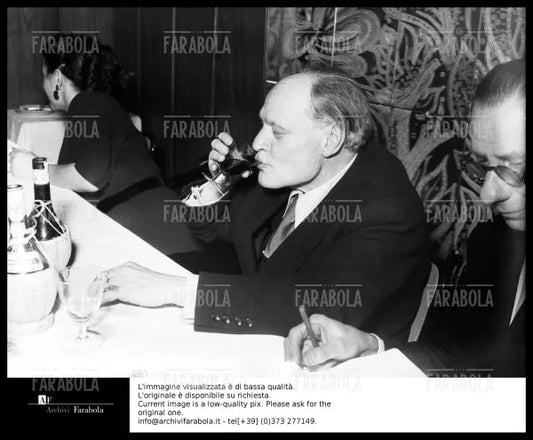 Giuseppe Ungaretti, Premio San Babila, Milano, 1948 - Farabola Immagine digitale