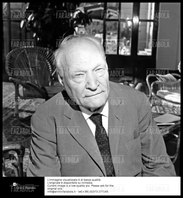 Giuseppe Ungaretti, Premio Viareggio, 1964 - Farabola Immagine digitale
