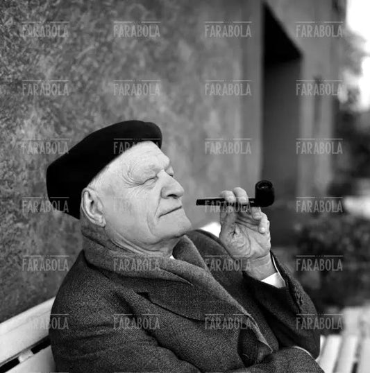 Giuseppe Ungaretti, Roma, 1960 - Farabola Immagine digitale