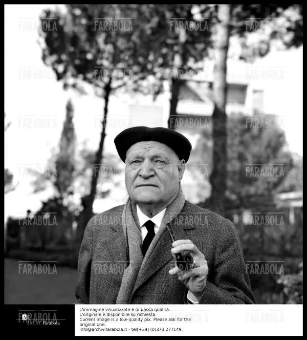 Giuseppe Ungaretti, Roma, 1960 - Farabola Immagine digitale