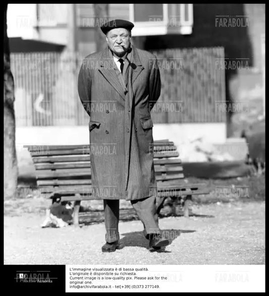 Giuseppe Ungaretti, Roma, 1960 - Farabola Immagine digitale