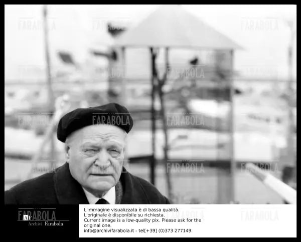 Giuseppe Ungaretti, Roma, 1963 - Farabola Immagine digitale