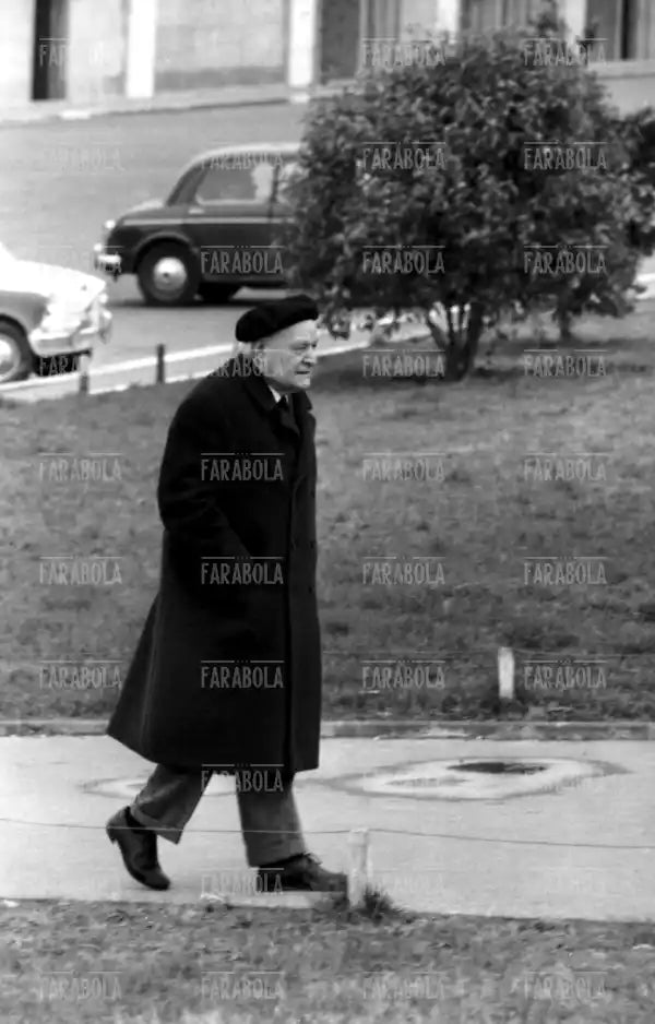 Giuseppe Ungaretti, Roma, 1963 - Farabola Immagine digitale