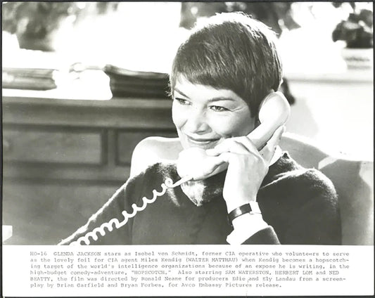 Glenda Jackson nel film Hopscotch 1980 Ft 37361 - Stampa 21x27 cm - Farabola Stampa ai sali d'argento