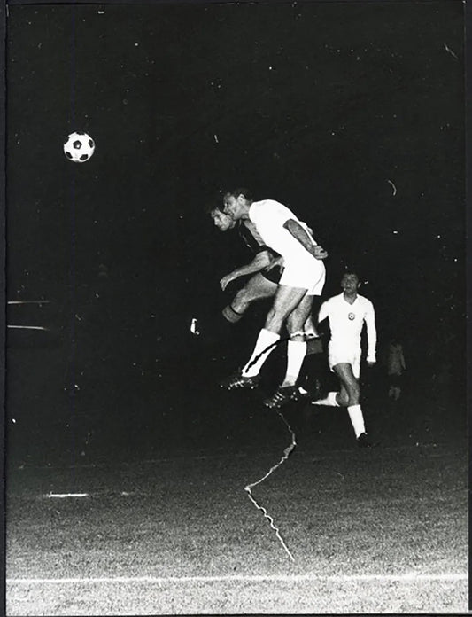 Gol di Cappellini Coppa dei Campioni Inter vs CSKA 1967 Ft 38095 - Stampa 24x18 cm - Farabola Stampa ai sali d'argento